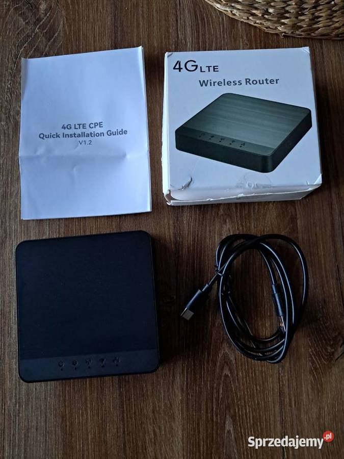 nowy router 4G LTE model Tcpe301k uszkodzone Sandomierz