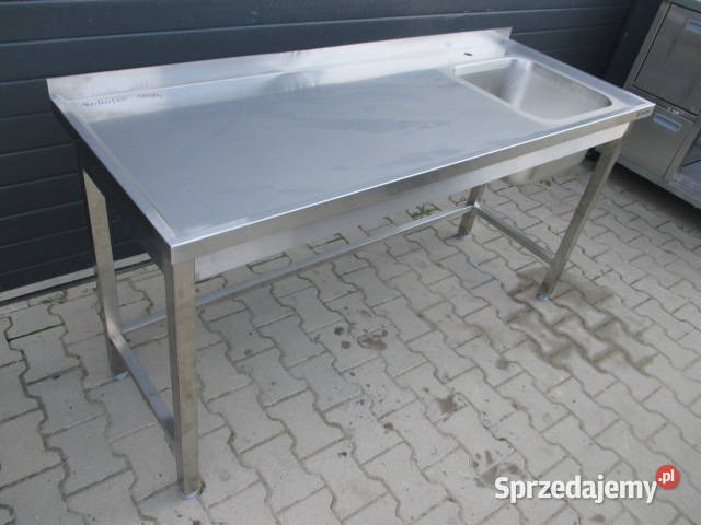 Zlew Gastronomiczny 1 Komorowy Z Blatem 1606085 Ostrów Wielkopolski