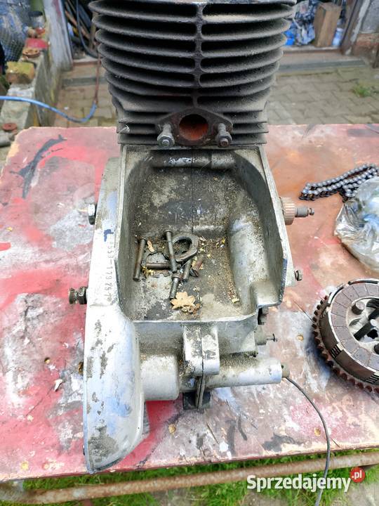 Silnik jawa 250 typ 559 pozostalosci dolnośląskie