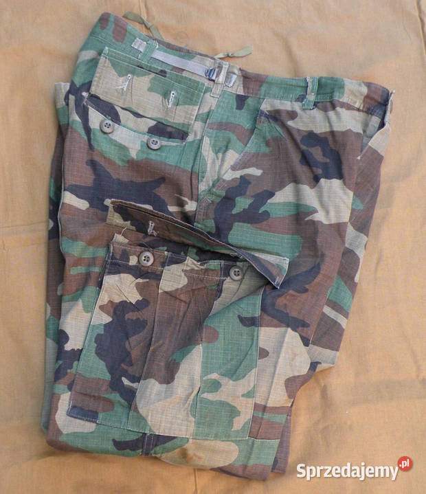 Spodnie BDU woodland medium regular cotton 91r Kolekcje dolnośląskie Wrocław