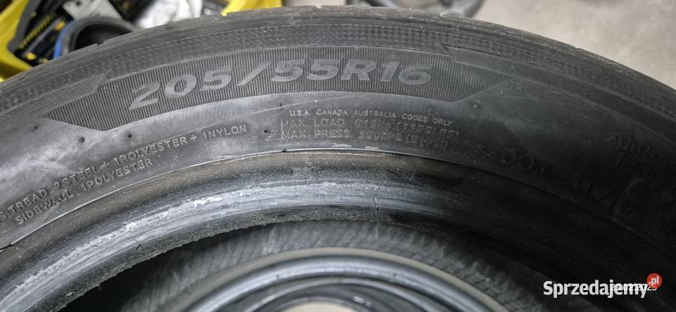 Dwie opony Hankook 20555 r16 Opony i felgi Białystok
