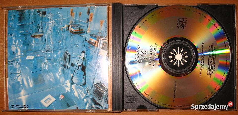 Fripp Eno No Pussyfooting Płyty i kasety Kępice