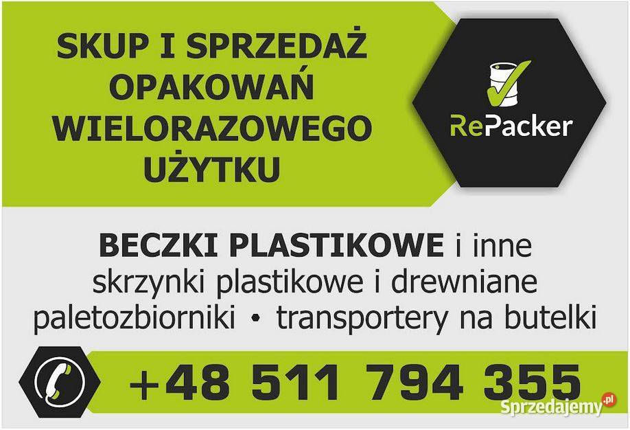 Skup Sprzedaż Beczki plastikowe i pojemniki E2 Współpraca biznesowa Wrocław