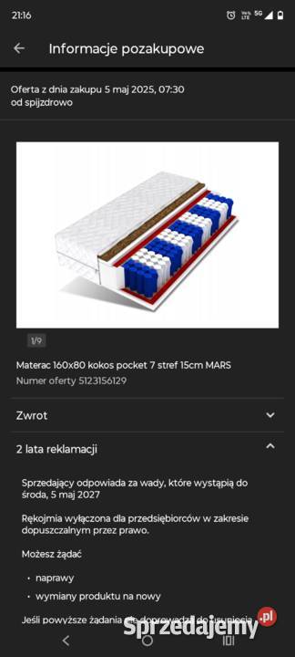 Łóżeczko dziecięce Meble Bytom sprzedam