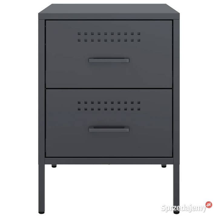 Szafka nocna antracytowa 36x39x505 stal WM842926 Warszawa
