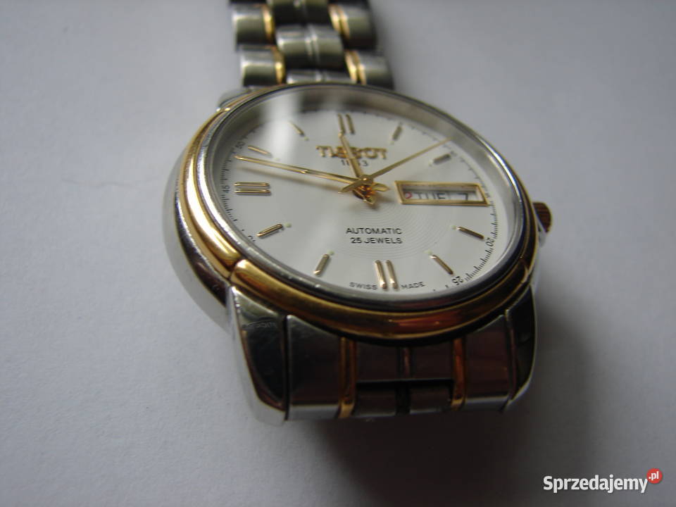 Tissot automatic 25 jewels elegancki zegarek Antyki Warszawa