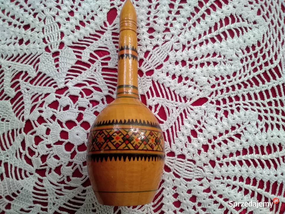 Ozdobą drewniana lakierowana łódzkie