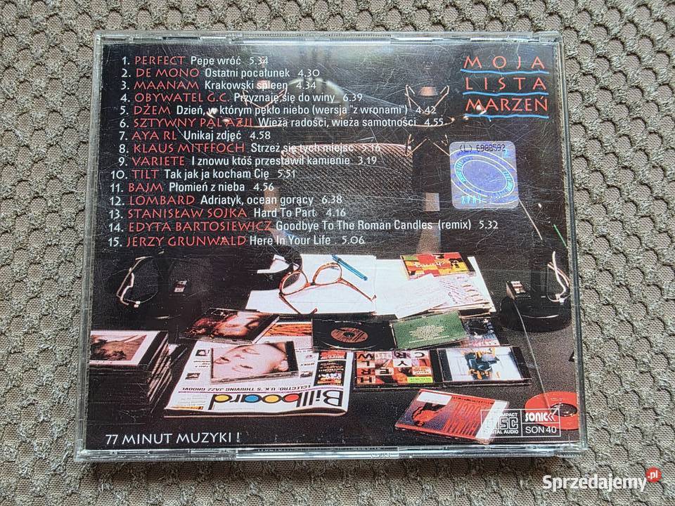 CD Marek Niedźwiecki Moja lista marzeń