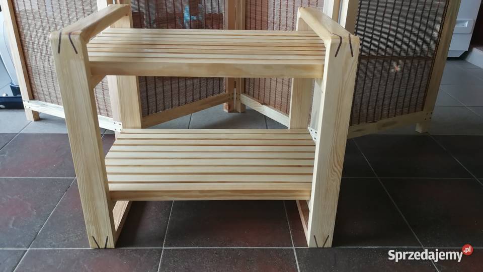 Ława drewniana stolik kawowy ławakostka stolik Radków