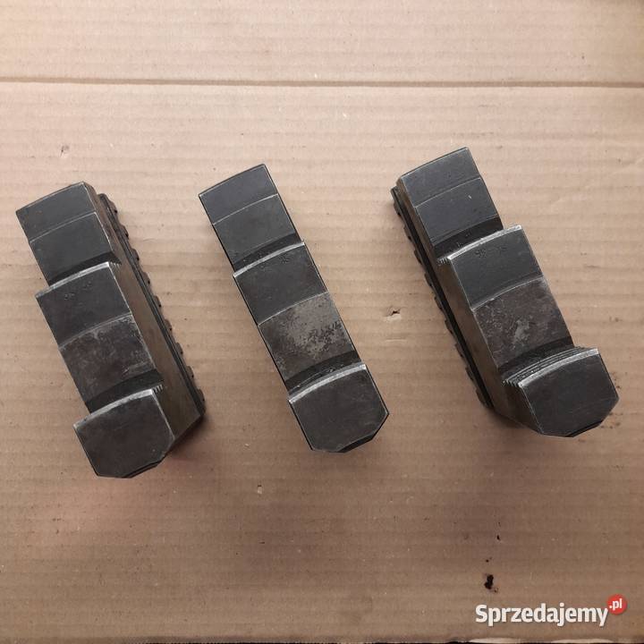 Szczeki tokarskie prawe 400mm bison bial stary Bytom