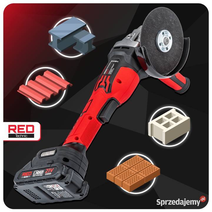 SZLIFIERKA KĄTOWA AKUMULATOROWA BEZSZCZOTKOWA Katowice