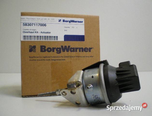 Nowy aktuator BorgWarner KKK 58307117006 Siedlce