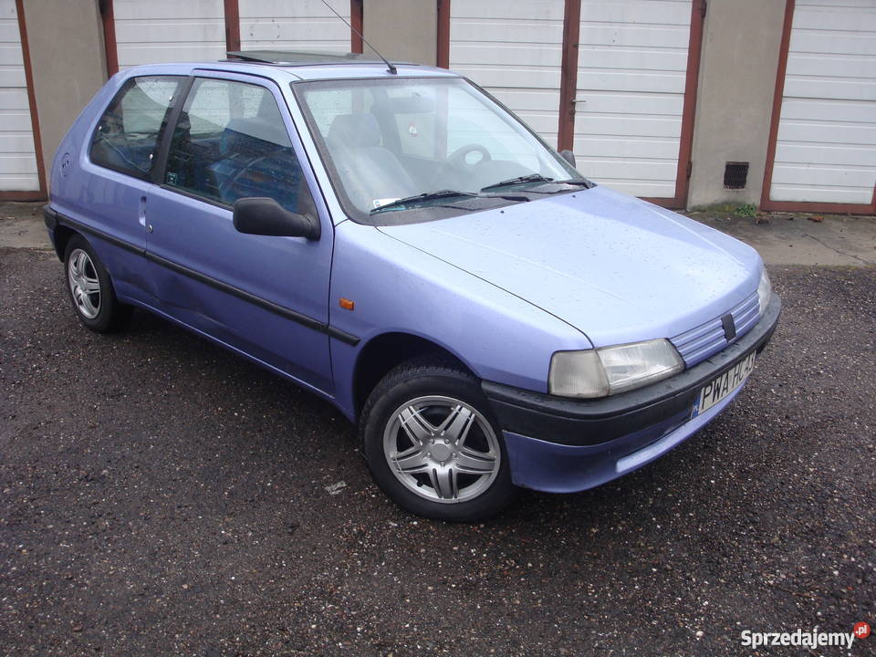 Peugeot 106 1,2 1995r przebieg 183 tys airbag sprawny