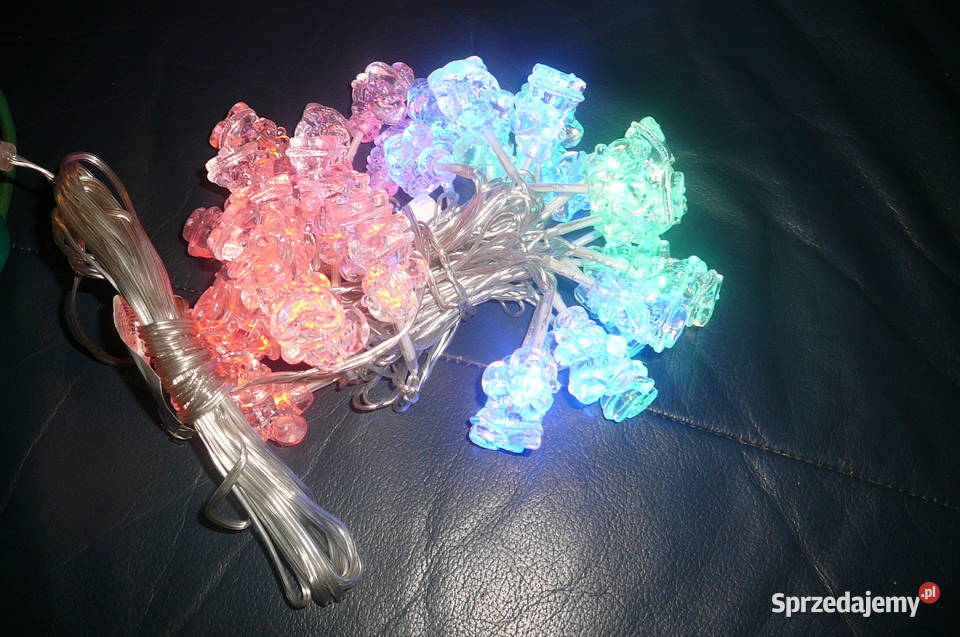 Nowe oświetlenie Led 40 małych figurek Mikołajów Wrocław