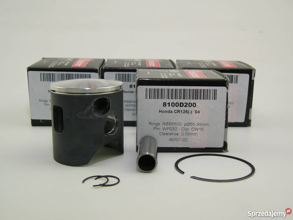 TŁOK komplet tłokowy WOSSNER 5595 mm CR 125 R sprzedam