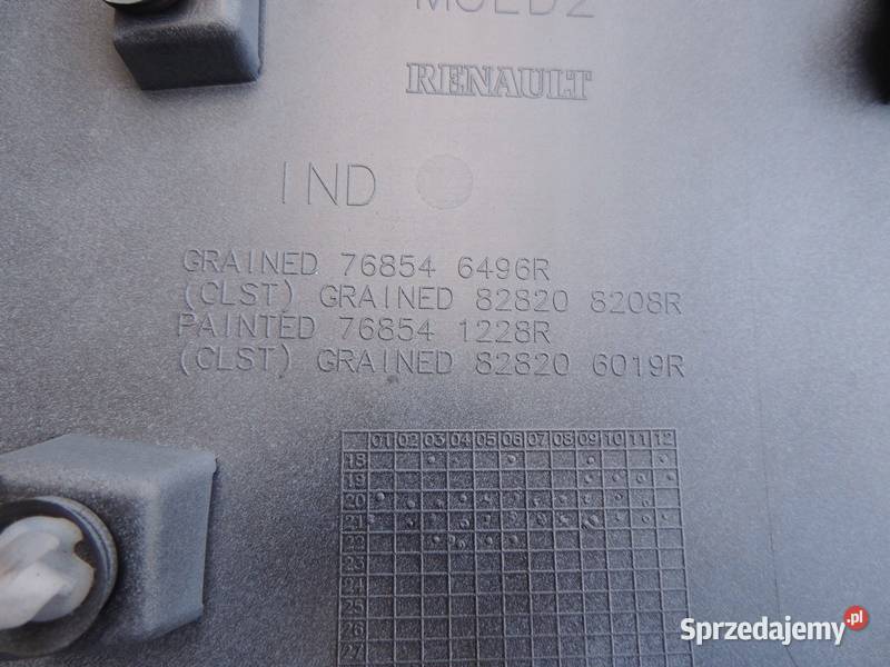 LISTWA BOCZNA PRAWA OPEL VIVARO B 93867911 NOWA