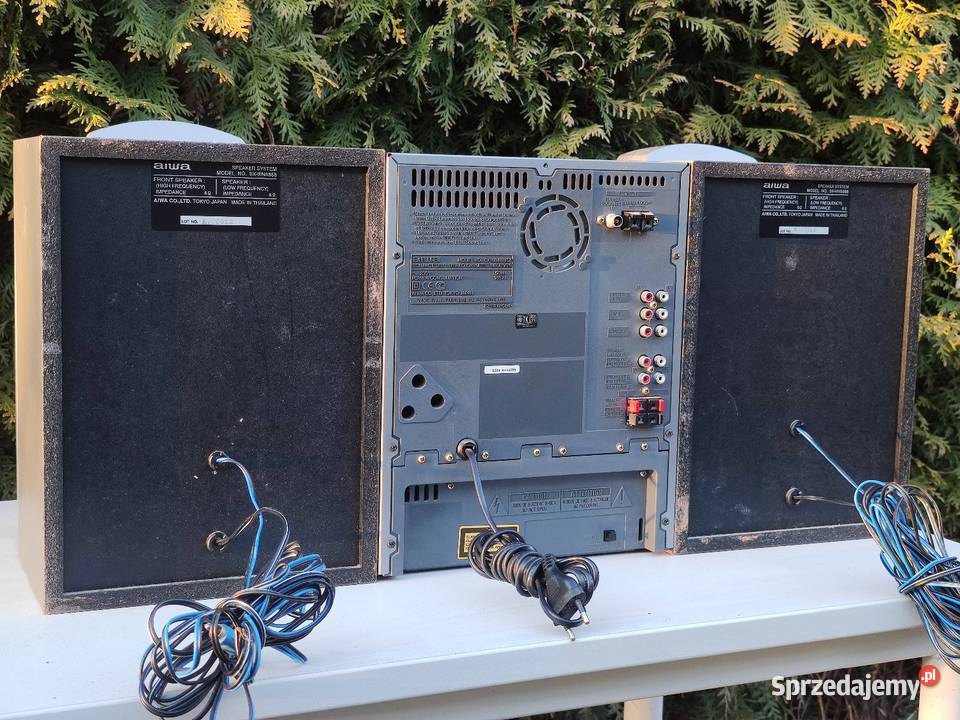 Aiwa nsxs888 wieża kolumny delfinek 3cd deck Świdwin