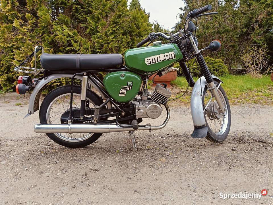 Simson S51 org ddr zachodniopomorskie Drawsko Pomorskie