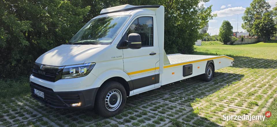 Man TGE 3140 laweta najazd pomoc drogowa diesel lubelskie Łęczna