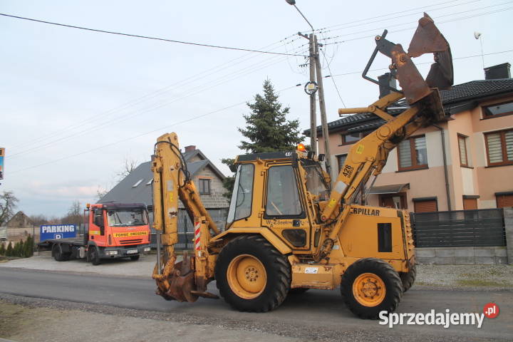 Koparkoładowarka CAT 428 II 428B Volvo JCB Case Rok produkcji 1997