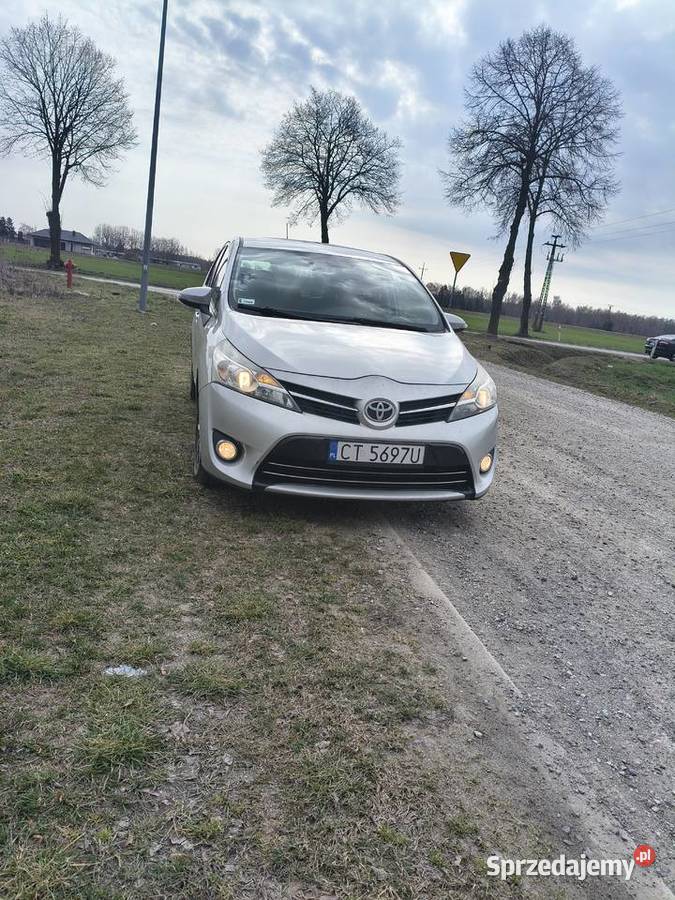 Toyota Verso 2013 ogranicznik prędkości Verso
