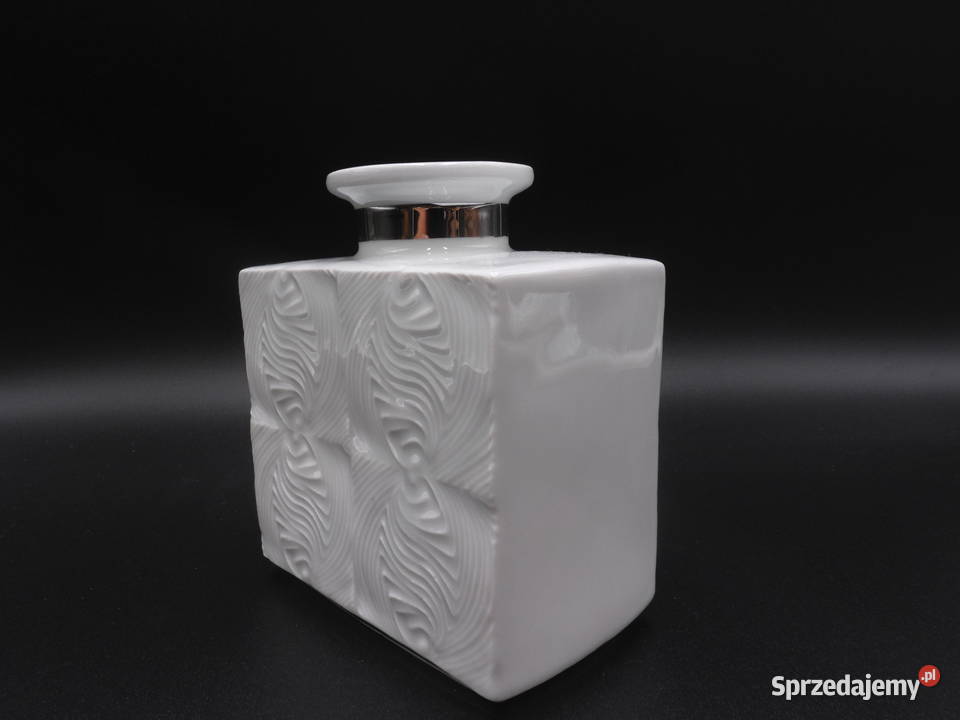 Wazon biały WALLENDORF porcelana Raszków
