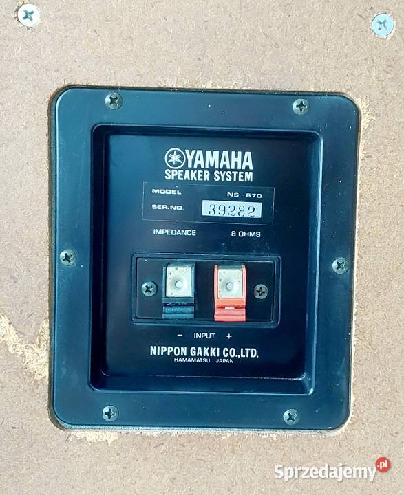 YAMAHA NS670 Genialne Kolumny Głośniki Japońskie Starachowice