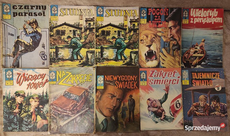 Komiksy z serii Kapitan Żbik wydania I Warszawa sprzedam