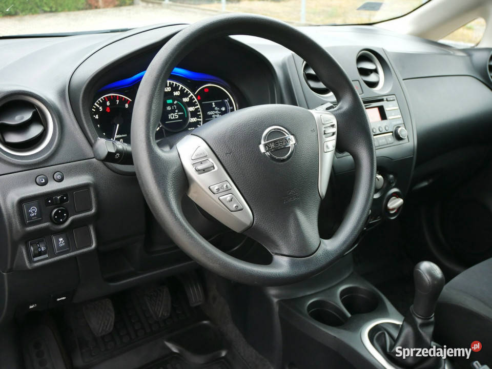 Nissan Note 12 80 Eu6 Kraj 2gi Właśc zadbany srebrny Goczałkowice-Zdrój