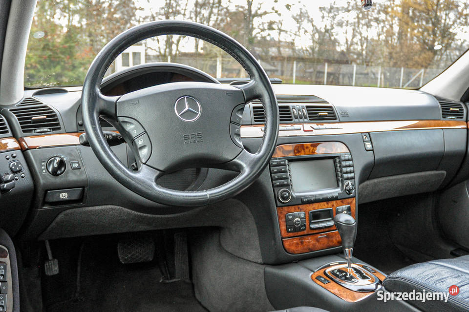 MercedesBenz Klasa S 32CDI 2004 r Automat Skóry Wrocław