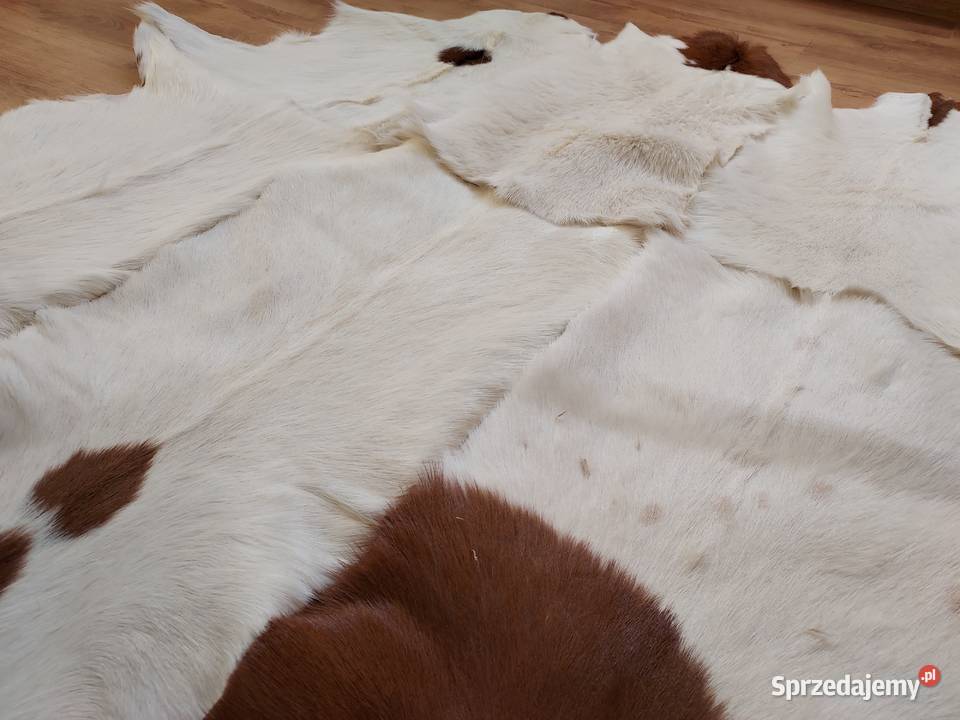 Dywan Skórzany z Naturalnych Kozich Skór 100 małopolskie Szaflary sprzedam