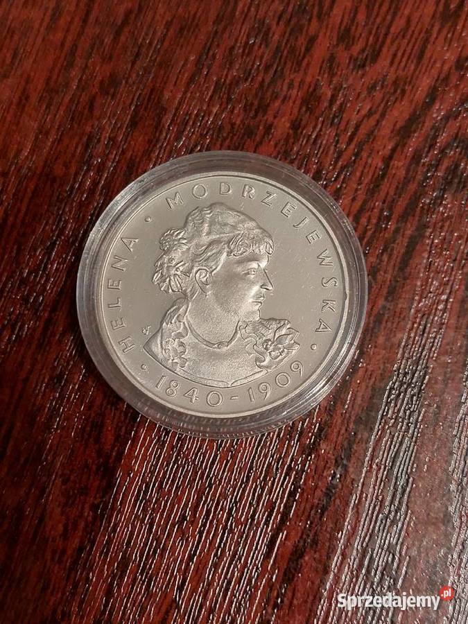 Moneta 100 1975 Modrzejewska lubuskie Żary