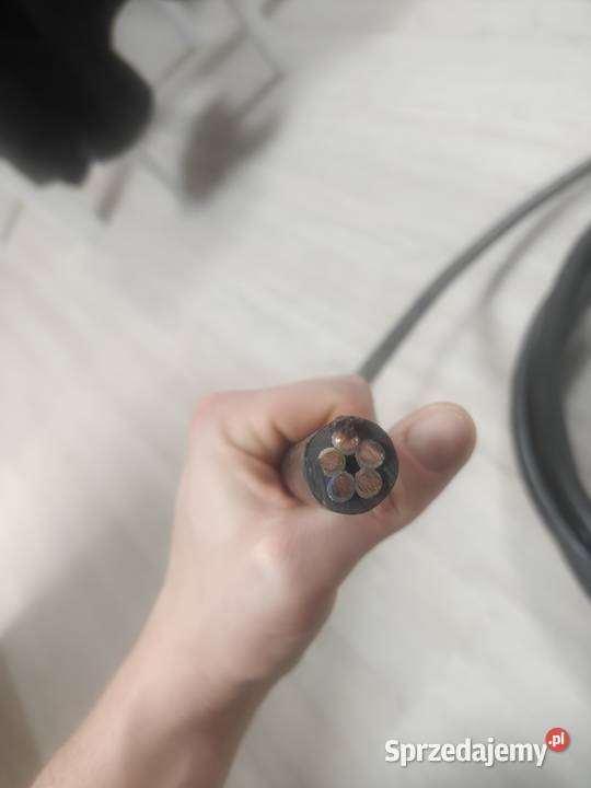 Kabel 10 metrów 5x10mm i 16metrów 5x6mm