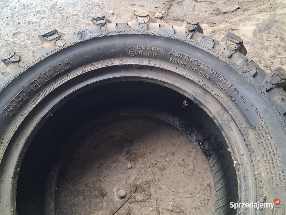 Komplet opon Pitbull do qauda praktycznie nowe pozostałe Pozostałe Olszówka