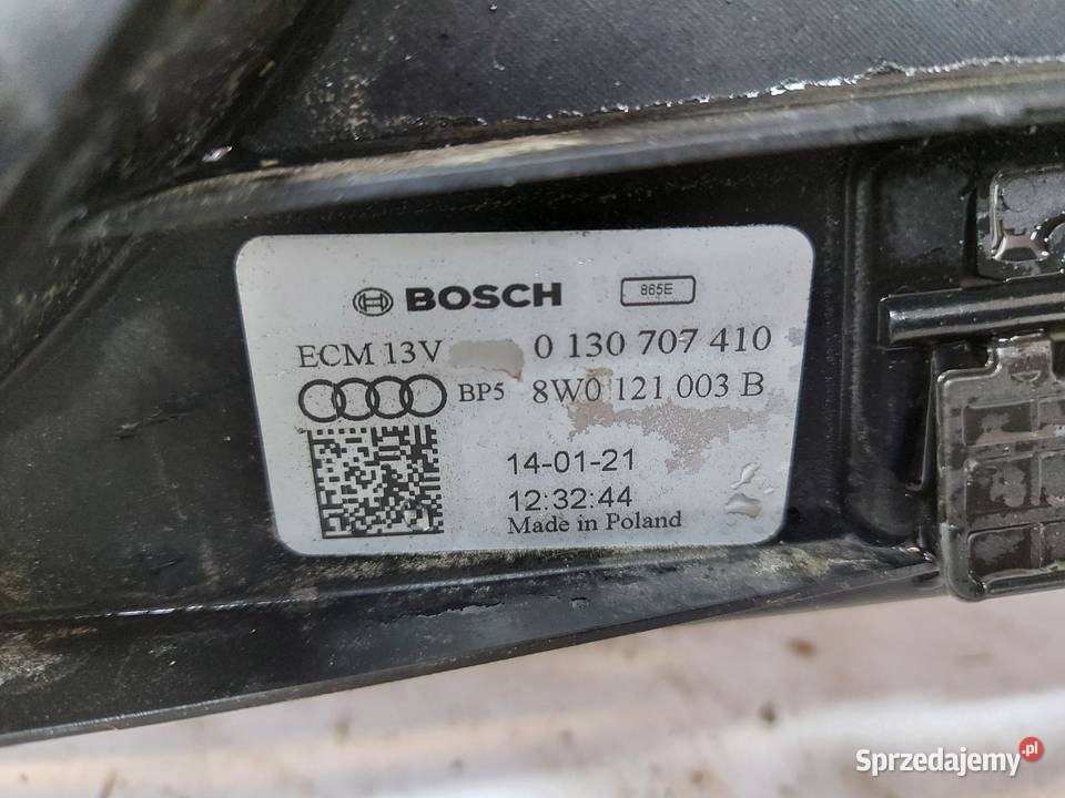 Audi A7 II 4K8 4M0 20 TFSI CHŁODNICA WENTYLATOR dolnośląskie