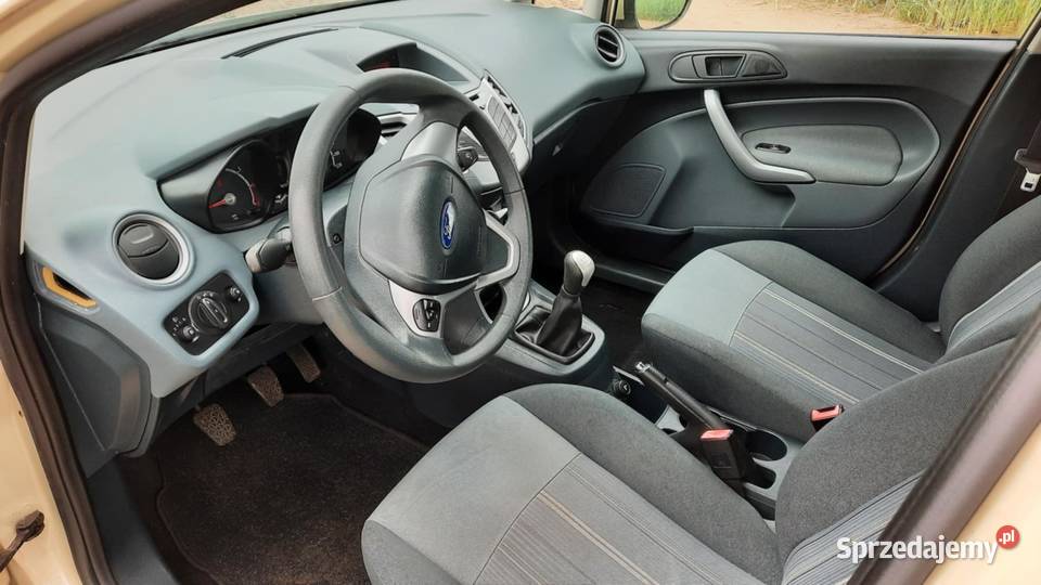 Ford Fiesta 125 benzyna rocznik 2009 przebieg Luboń