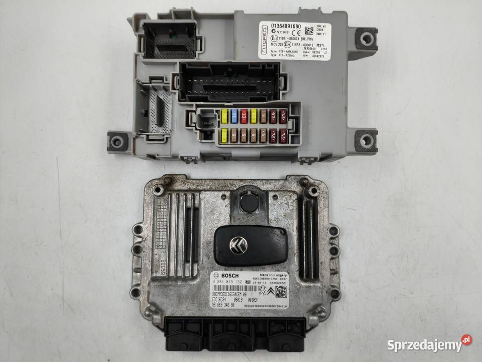 Sterownik Silnika Citroen Nemo 14 HDI 9666934680