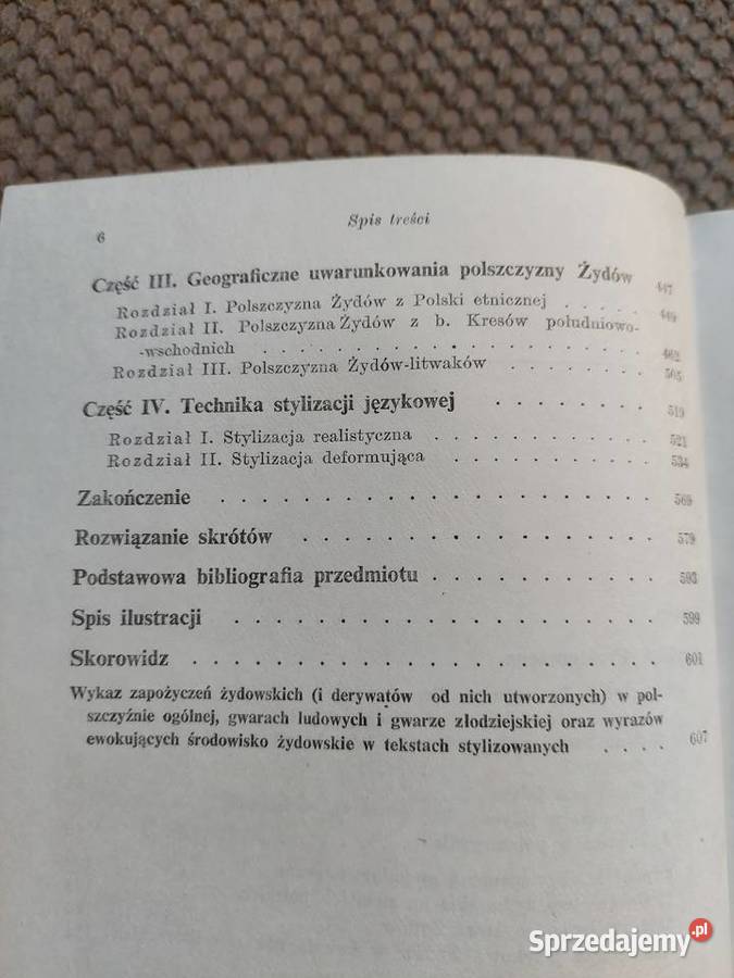 Maria Brzezina Polszczyzna Żydów Rok wydania 1986 Książki i Podręczniki małopolskie Kraków