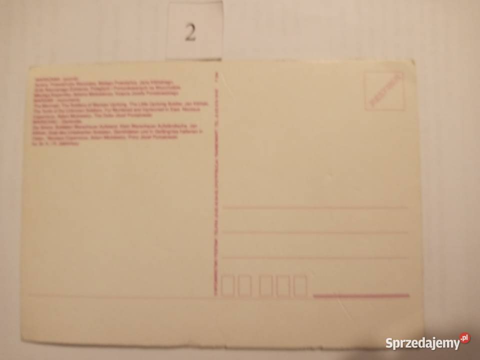 POCZTÓWKI Zestaw 2 Warszawa Szczecinek