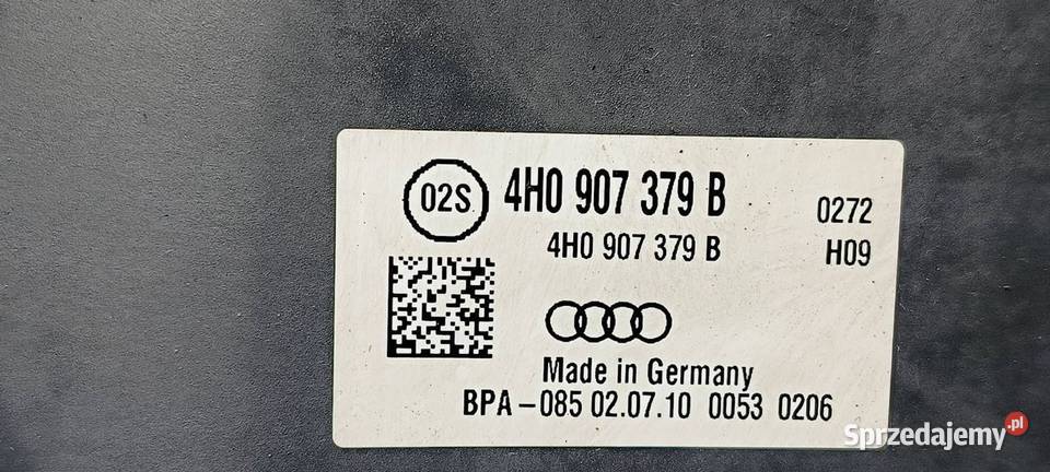 POMPA ABS HAMULCOWA AUDI A8 D4 4H0907379B Lipno
