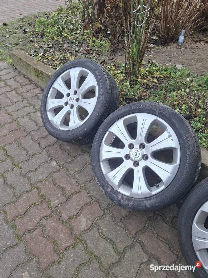 Alufelgi 5x110 17 Opel Astra Meriva Zafira 4 aluminiowe Gawłuszowice