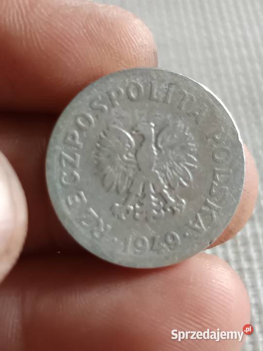 Sprzedam monete 50 gr 1949 r cccccc lubelskie