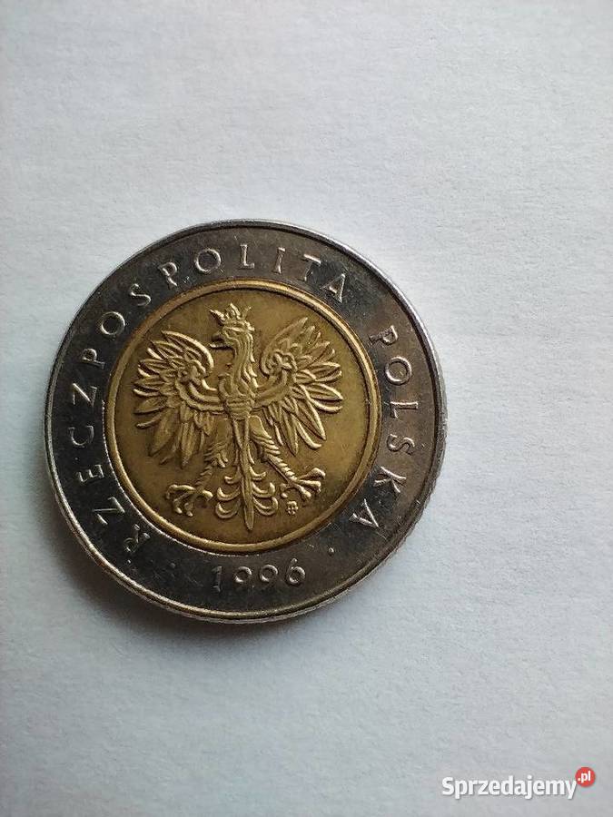 Moneta 5 z 1996 roku śląskie