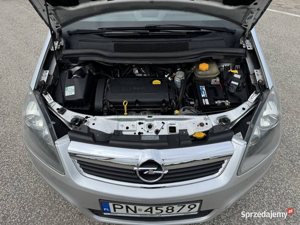 Opel Zafira 18 BENZYNAGAZ 7 OSOBOWA Klimatyzacja elektryczne szyby Konin