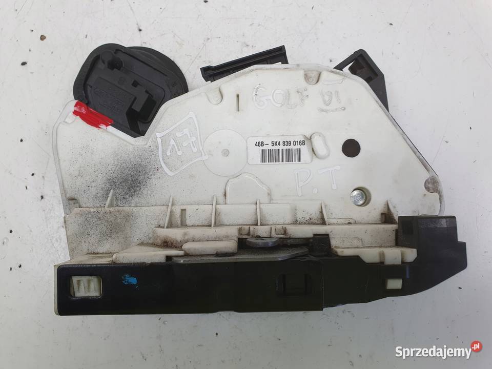 VW Golf VI ZAMEK DRZWI prawy tył PASAŻERA Chełm