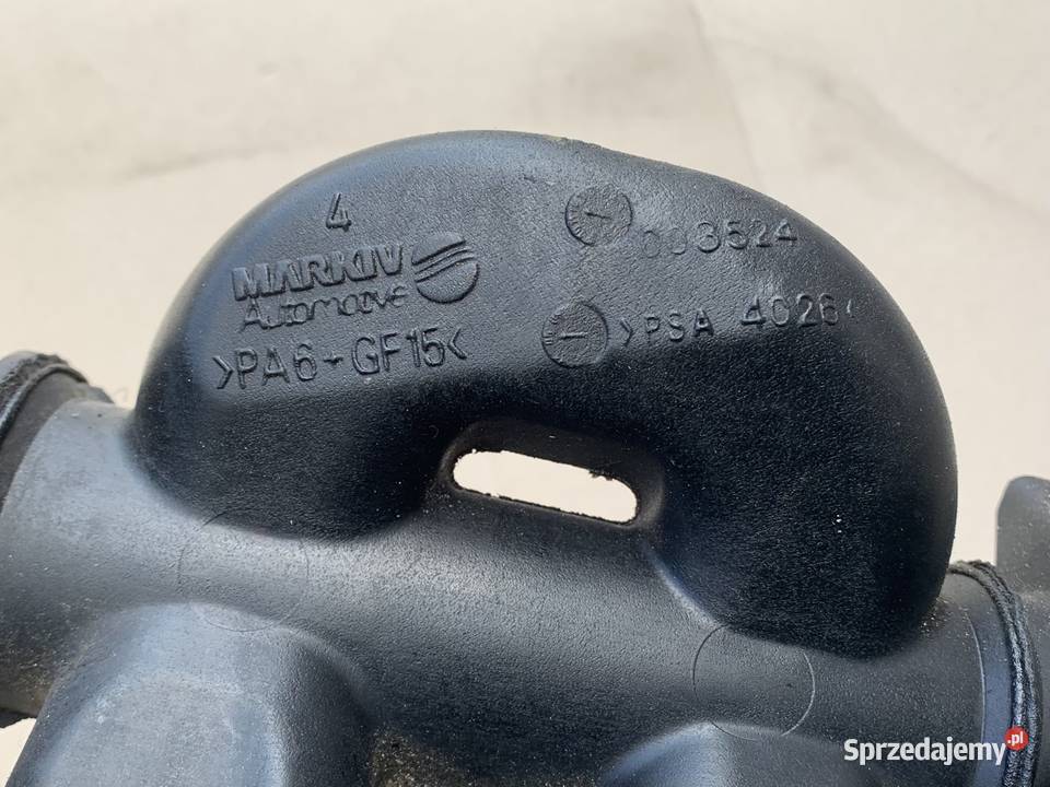 9653778180 rezonator rura powietrza Ford peugeot Rok produkcji 2008 Szczecin