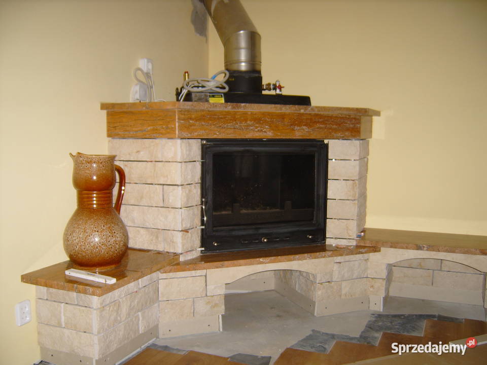 Kamień trawertyn do zbudowania kominka Skierniewice