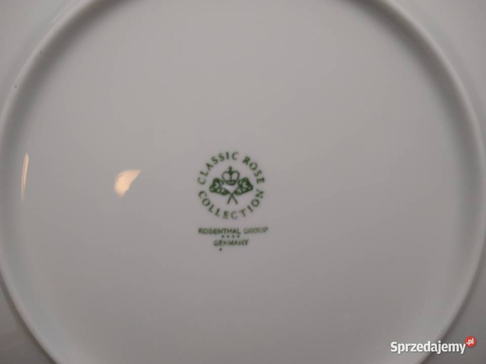 Rosenthal Maria Biała talerze płytkie 4 Porcelana i szkło Kalisz sprzedam