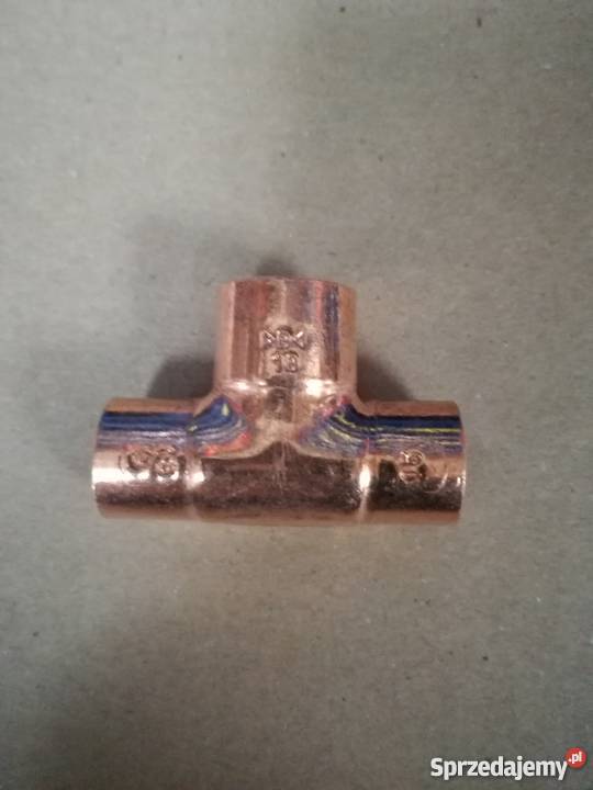 Trójnik Redukcyjny Miedziany 15X18X15 5130 Budownictwo i akcesoria