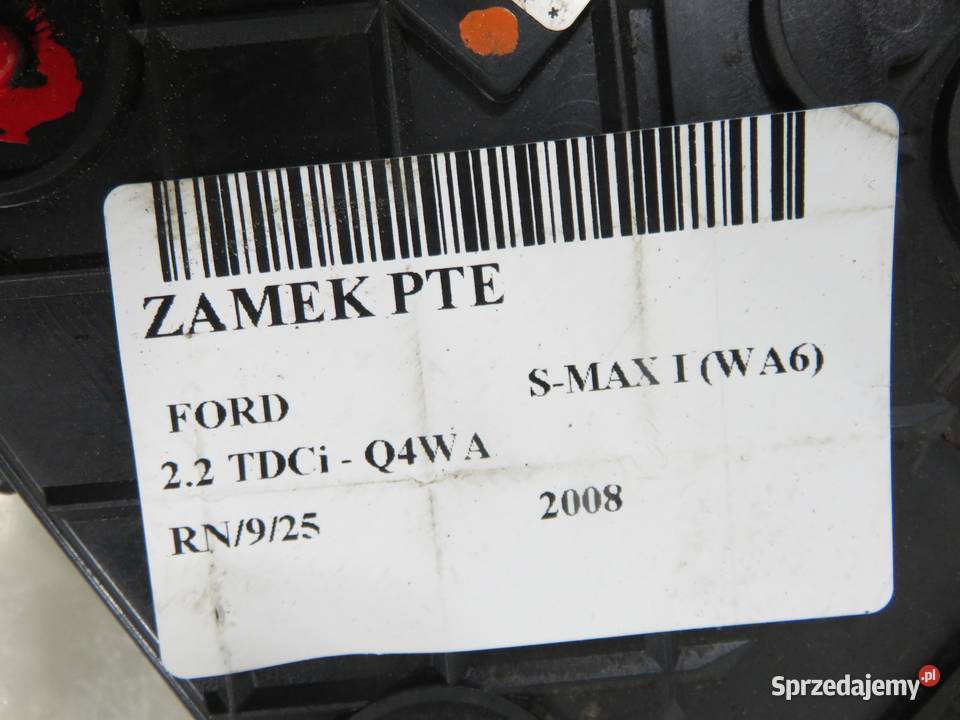 ZAMEK PRAWY TYLNY FORD S I WA6 6M2AR26412EC
